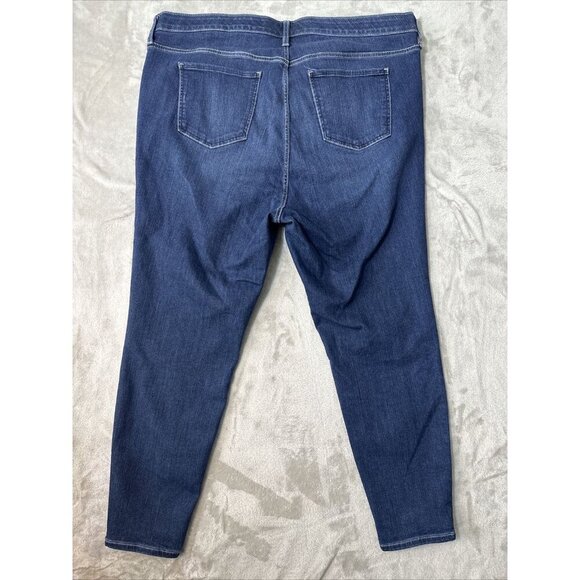 Women’s Torrid Denim Jeans Sky high Skinny Premium Stretch Size 20 Short - Picture 13 of 16